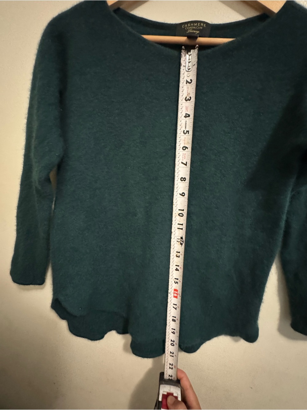 Charter Club Luxury 100% Cashmere
Sweater Womens S Teal Green Pullover - Picture 8 of 11
